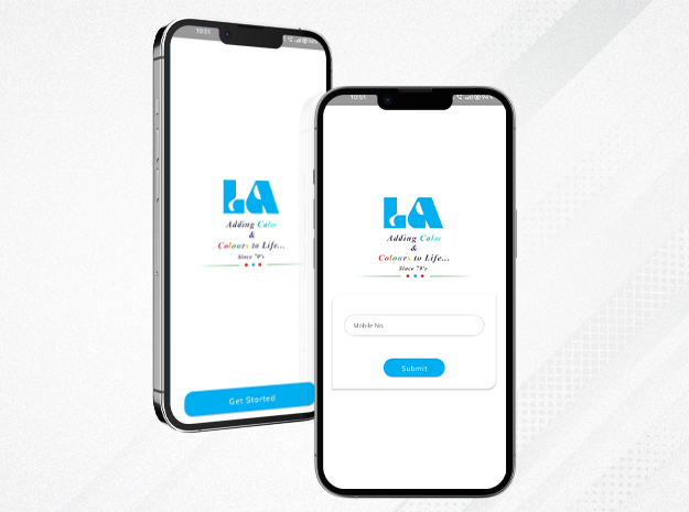 LA Pharma | Mobile application UI/UX design services